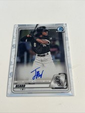 2020 Bowman Chrome James Beard On Card Auto #CPA-JBE Chicago White Sox