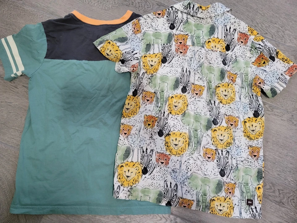 Lote de camisetas y tocador de safari de la colección TEA para niños, talla 10 Foto 4 de 4