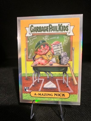 2025 Bowman Chrome Garbage Pail Kids Nick Kurtz A-MAZING NICK