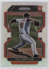 2022 Panini Prizm Tier II Silver Prizm Zac Lowther #166 0a6