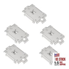 5pcs 35mm DIN Rail Mounting Clip for Single Phase Solid State Relay