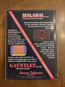 Atari 2600 & 7800 - Malagai & gauntlet DOUBLE ENDER reproduction!!