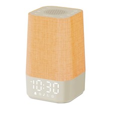 ALARM CLOCK White Noise Sound Machine Night Light Timer Soothing Sounds WKZAY