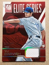 2015 Panini Elite Red PATCH - Yu Darvish #11 (126/299)