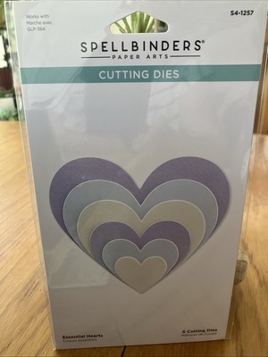 Spellbinders Cutting Dies Essential Hearts, S4-1257