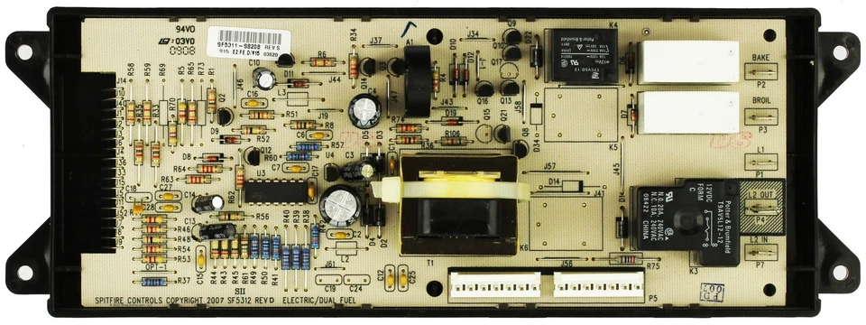 Electrolux Oven 316418208 Electronic Clock Timer ES305, White Overlay - Image 2 of 2