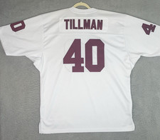 Mitchell & Ness Pat Tillman #40 Cardinals Mens 54 2XL White Memorial 1976-2004