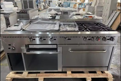 #ad #ad Commercial Electric Gas range burner amp; Griddle Salamander amp;Gharbroiler and Fryer $6500.00
