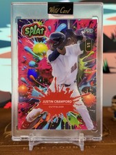 Justin Crawford 1/1 2024 Wild Card Splat PRC #SBRBW02-JC Phillies