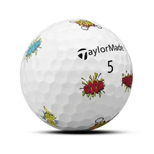 Taylormade TP5 PIX SMASH! BOOM! POW! Golf Balls, Ltd, Rare, Collectable, 3 PK