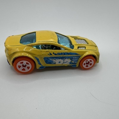 Hot Wheels Track Builder Torque Twister * Yellow Loose