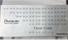 Howmedica Duracon Total Knee System 6633-9-07...