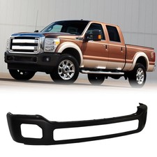 Black Steel Front Bumper For 2011-2016 Ford F-250 F-350 F-450 Super Duty Black Steel Front Bumper For 2011-2016 Ford F-250 F-350 F-450 Super Duty