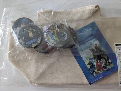 Rare DRAMAtical Murder Event Set Aoba Can Badges 5pcs Tote Bag Sticker New