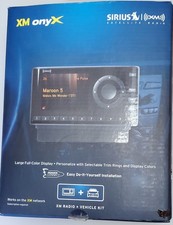 Radio satellite Sirius XM ONYX plus kit véhicule XDNX1V1 grand écran couleur comme neuf