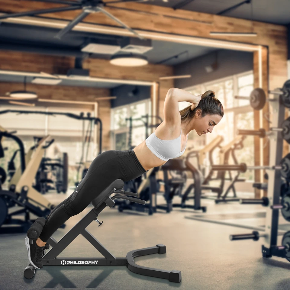 Hyper-Extension罗马椅-可调节下背长椅 — 第 2/4 张图片