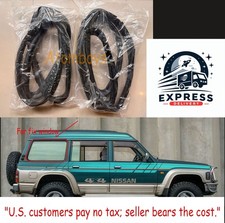 For Nissan Safari Patrol Y60 Vrgy60 4d Weatherstrip Rear Side Window Rubber Seal For Nissan Safari Patrol Y60 Vrgy60 4d Weatherstrip Rear Side Window Rubber Seal