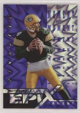 1997 Pinnacle Epix Moment Purple Brett Favre #E10 HOF 4hj