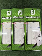 FootJoy Women  s WeatherSof Gloves 3 Size Med-Large Fits Left Hand BRAND NEW 