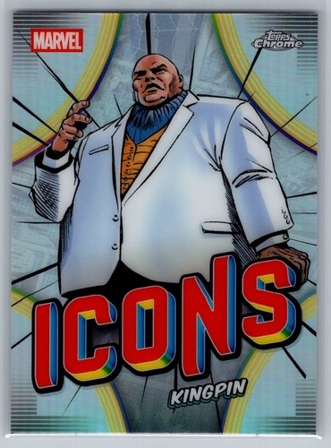 Kingpin – 2026 Topps Chrome Marvel Comics · Marvel Icons #MI-10 Kingpin