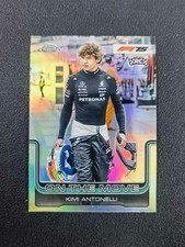 2025 Topps Chrome Formula 1 F1 Kimi Antonelli RC On The Move #185 FXT