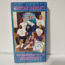 Milton Berle's Low Impact/High Comedy Workout VHS Sealed