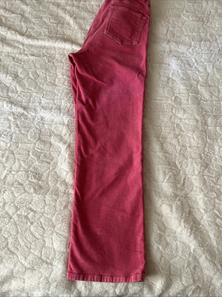 JONES NEW YORK-VTG PINK Stretch corduroy jeans Soft VelvetyStraight Leg PERFECT - Image 2 of 4