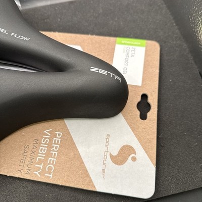 SPORTOURER Selle Zeta Comfort Gel Flow L2 Selle Noir SPORTOURER Selle Zeta Comfort Gel Flow L2 Selle Noir