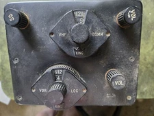 KING RADIO CORP  RECEIVER   Vintage  Avionic