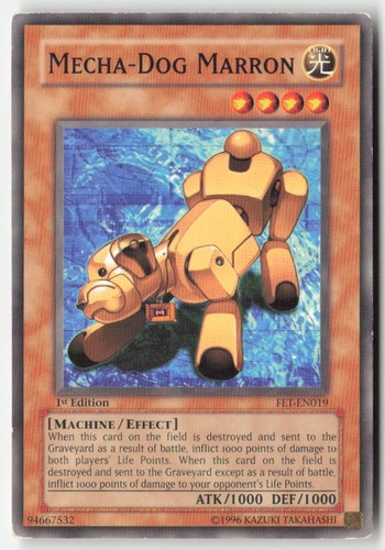Mecha-Dog Marron [1st Edition] FET-EN019 card