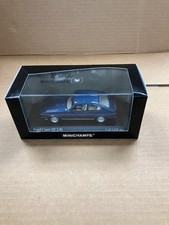 MINI CHAMPS 1:43 1982 FORD CAPRI III BLUE/SILVER LIMTED EDITION 1 OF 2300 PCS.