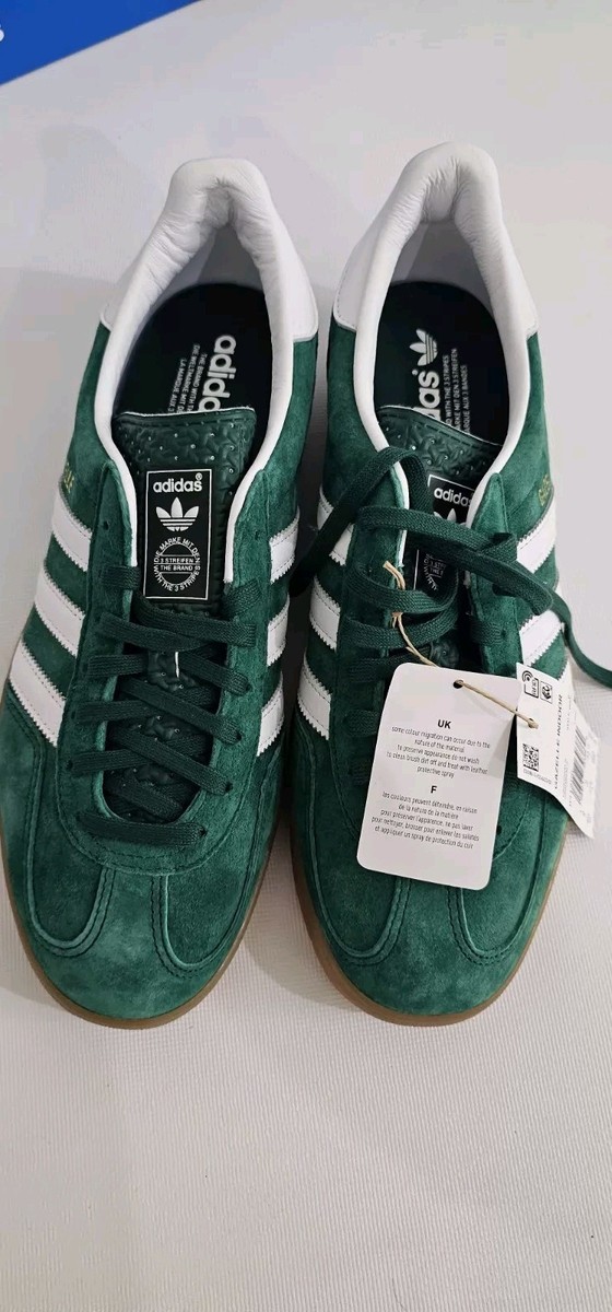 adidas gazelle silver green womens adidas Gazelle Indoor Shoes White 6 main image 1