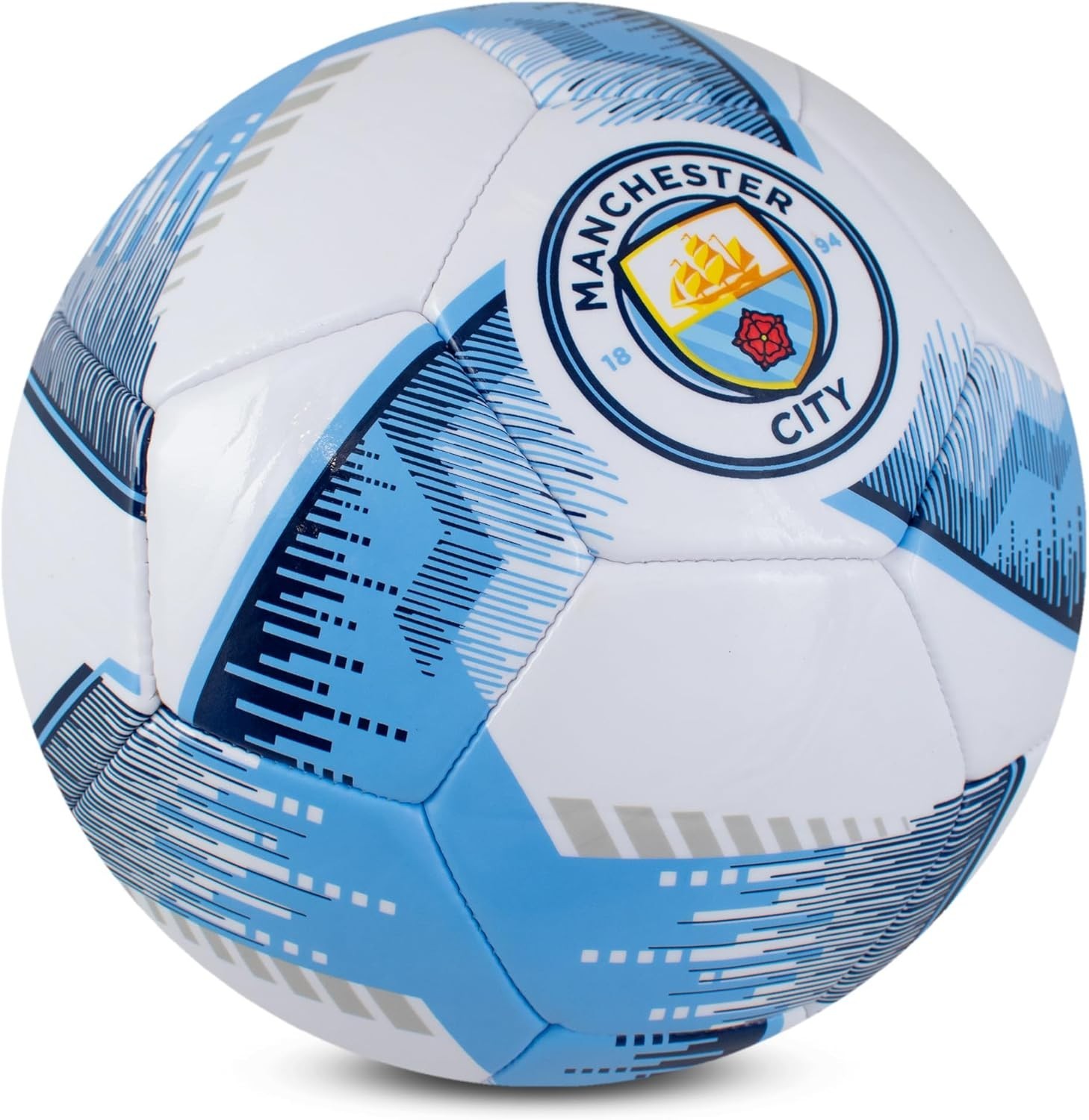 Manchester City FC Football Size 5 Blitz Training Play Match Official Licensed