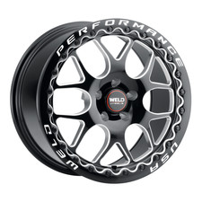 18 Weld Solana Beadlock Wheel Pair Fits C6 C7 Corvette Z06 Zr1 Gs 18x12 Black