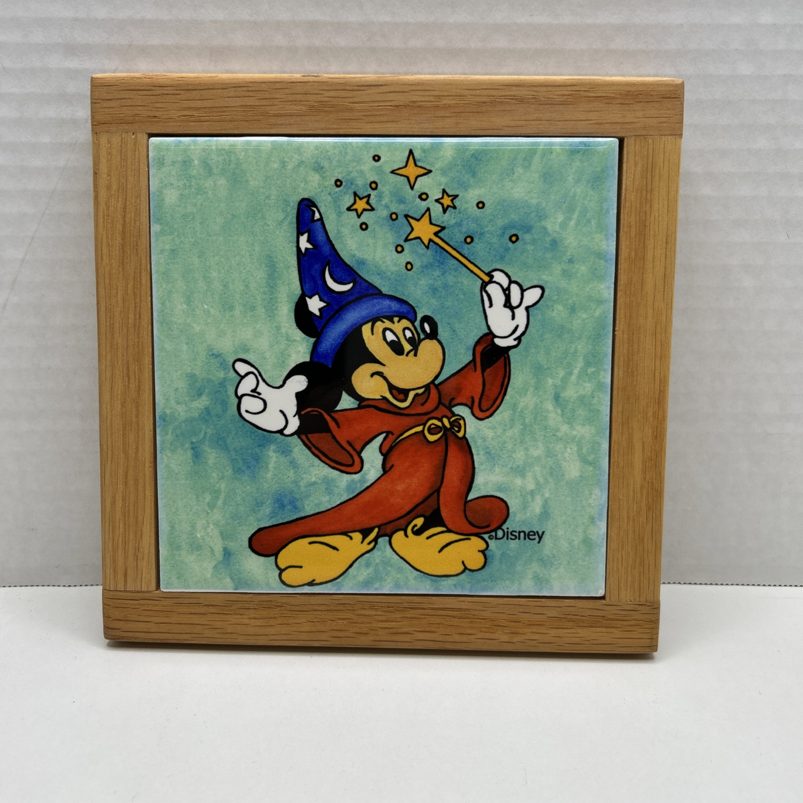 Vintage Sorcerer Mickey Mouse Watercolor Ceramic Tile | eBay