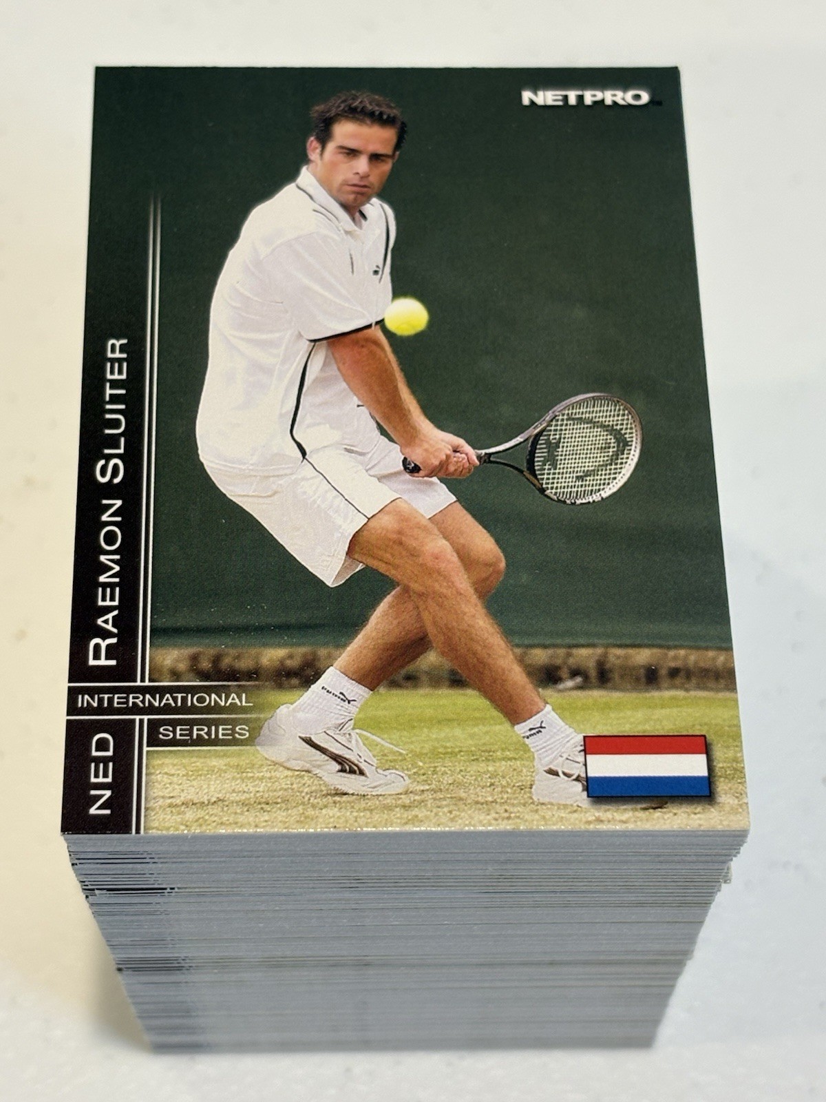 2003 NetPro Tennis International Series #54 Raemon Sluiter 168 Card Lot