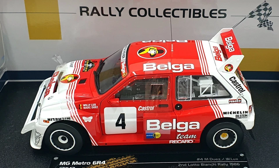 Sun Star 1/18 Scale Diecast 5543 - MG Metro 6R4 #4 2nd Bianchi Rally 1986 - Image 4 of 4