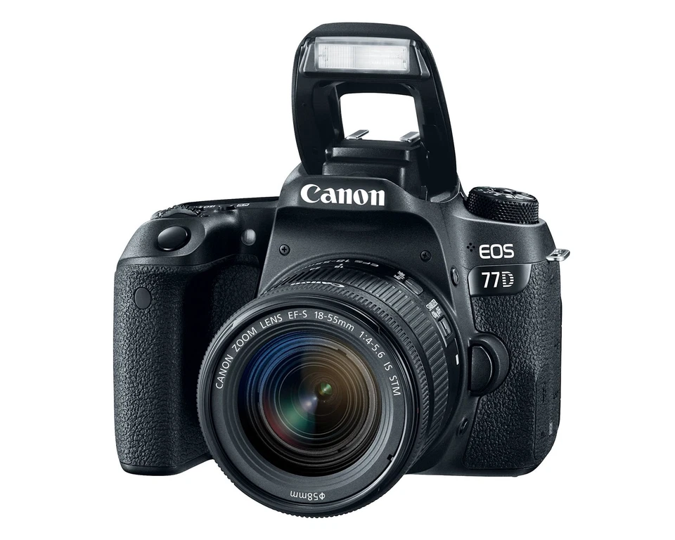 Canon EOS 77D EF-S 18-55 IS STM Kit - Image 3 of 4