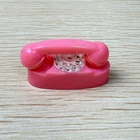 Vintage Barbie Clone Pink Telephone Phone Doll Home Accessories -no cord