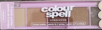 Profusion Colour Spell Pegasus 5 Shade Eyeshadow Palette Vegan Cruelty-Free