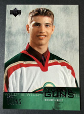 2002-03 Upper Deck Young Guns Brent Burns RC Wild Sharks Hurricanes Avanche