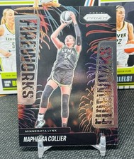 2025 Prizm WNBA Naphessa Collier  FIREWORKS Insert #7 • Lynx