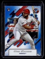 2025 TOPPS PRISTINE BLUE /75 ROOKIE NIKO KAVADAS ANGELS