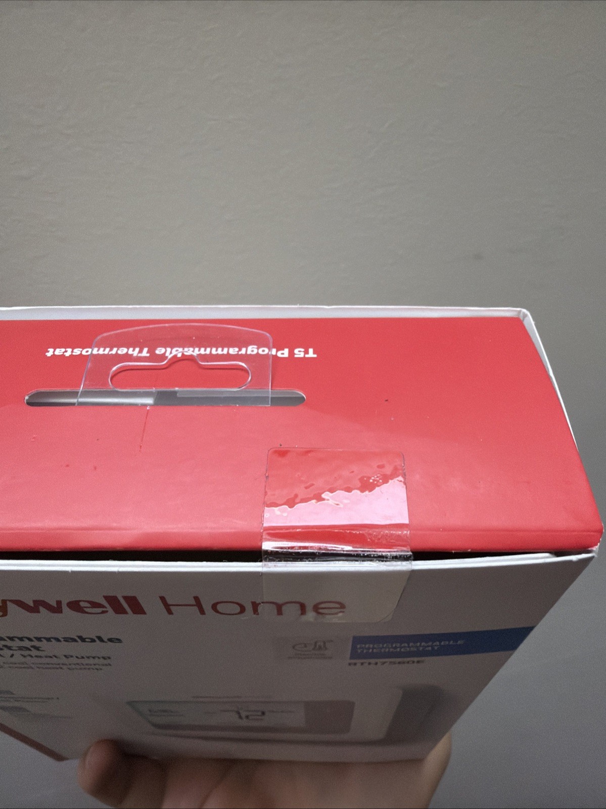 Honeywell Home T5 Programmable Thermostat Heat Pump Digital Push Button ...
