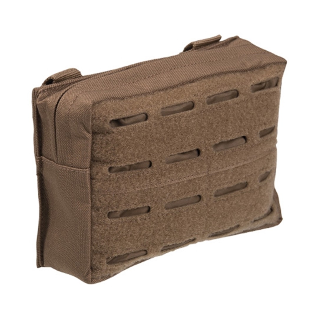 Mil-Tec Laser Cut Small Belt Airsoft Molle Utility Pouch Dark Coyote