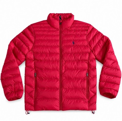 Polo Ralph Lauren Daunenjacke rot - ultraleicht & elegant