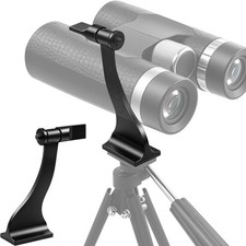 Alstar Binocular Tripod Adapter with Quick Release Camera 1/4"-20 Black
