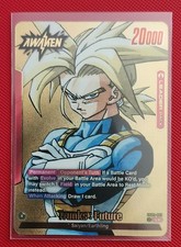 DRAGON BALL CARD GAME MANGA BOOSTER SB02-001 TRUNKS:FUTURE LEADER L - GOLD FOIL