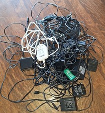 Lot of 20 Assorted Power Supply, Adapter, Charger, Various Brands  Types