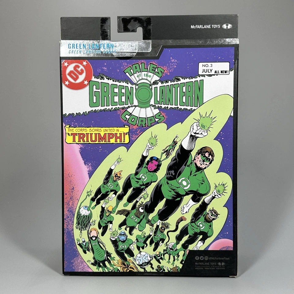 McFarlane DC Multiverse Collector Edition Green Lantern Corps 7" Action Figure - Image 2 of 4